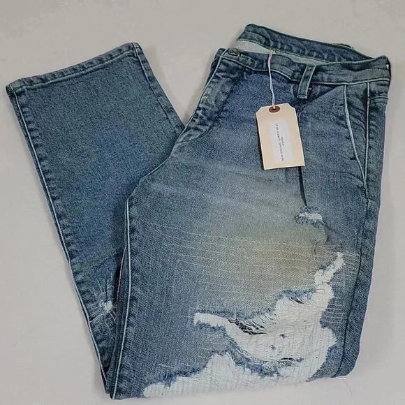 Cross Colours The Relaxed Slim Fit Capri wash Denim - Picture 1 of 9